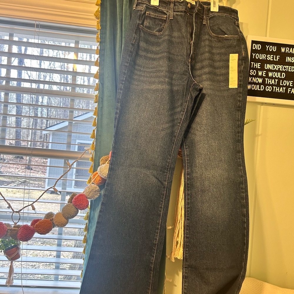 NWT high rise flare size 10 long universal thread jeans